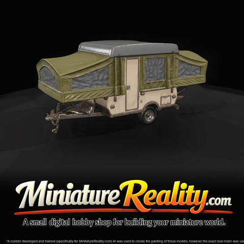 Tent Trailer Setup