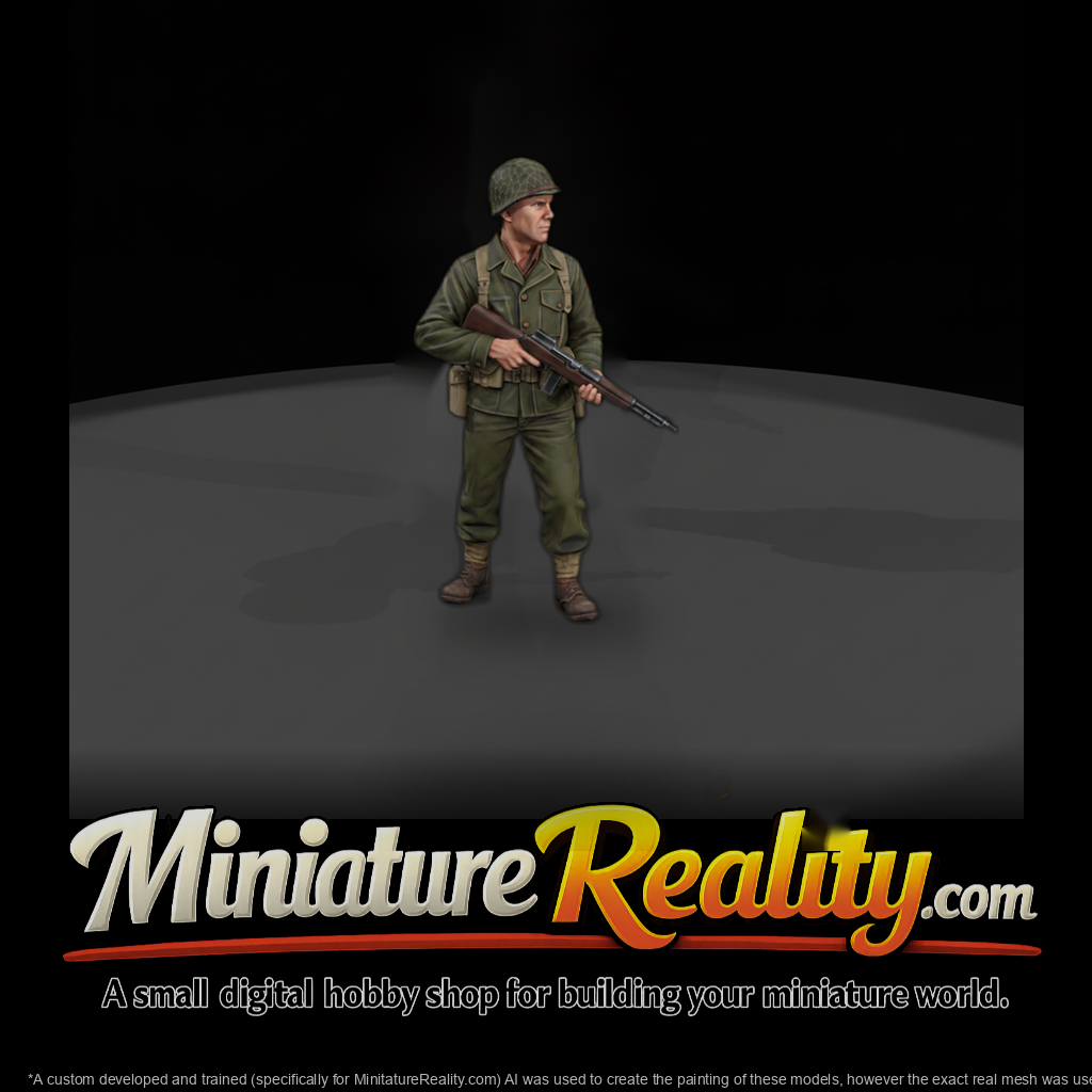Ww2 Army 052 Wwii U S Army Scout Figure