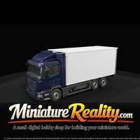 Hyundai Xcient FCEV Box Truck miniature, three-quarter view — thumbnail 2