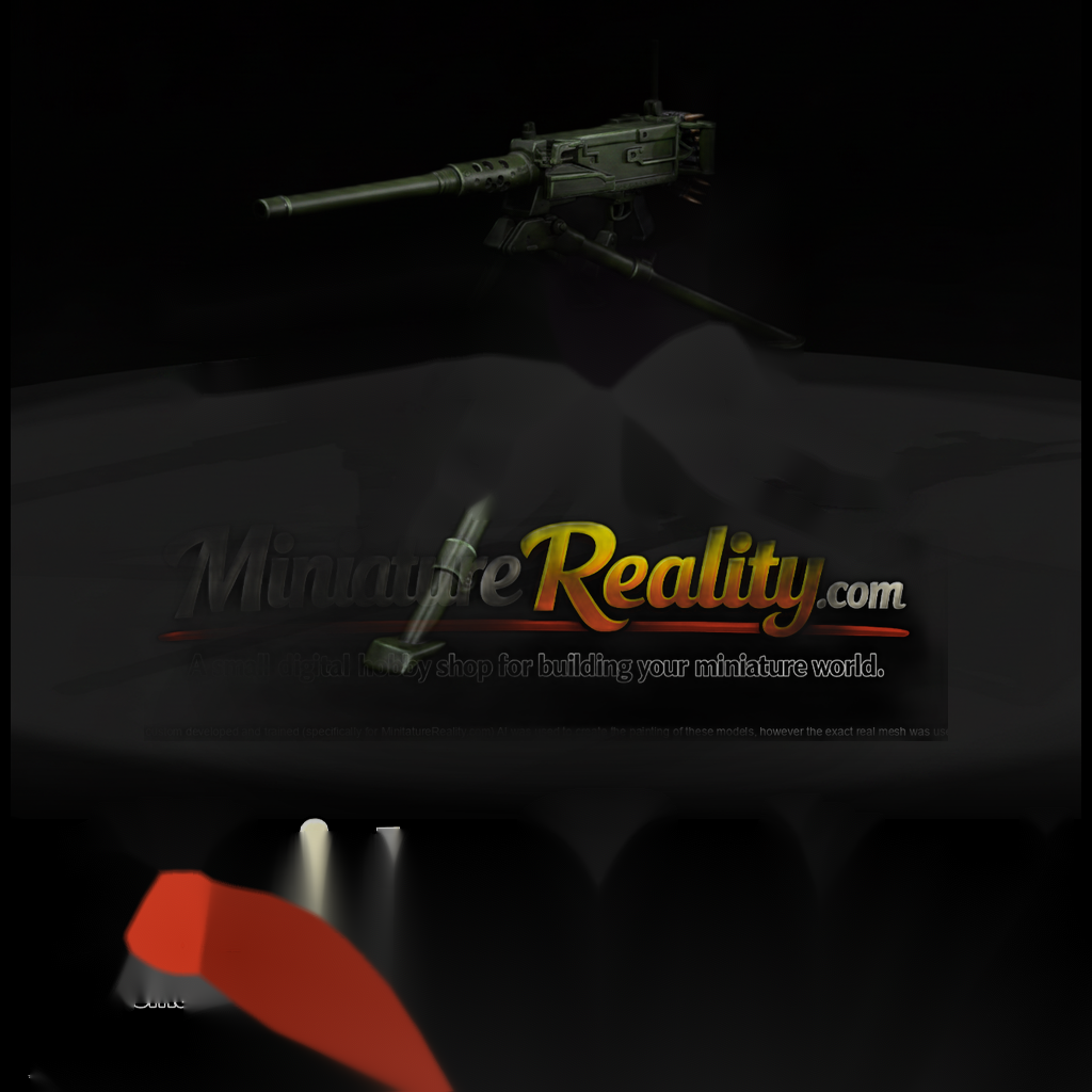 Wpn Mgun 001 M2 Browning 50 Cal