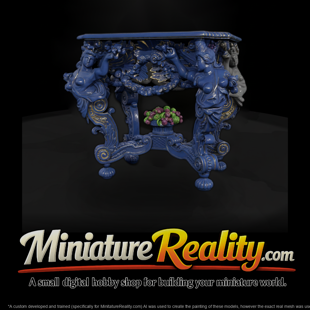 Ornate Baroque Console Table