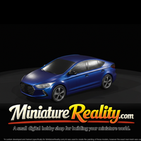 Hyundai Elantra (2020) miniature, three-quarter view — thumbnail 3