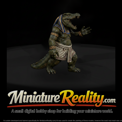 Myth 0363 Mythology Ammit Miniature Figure