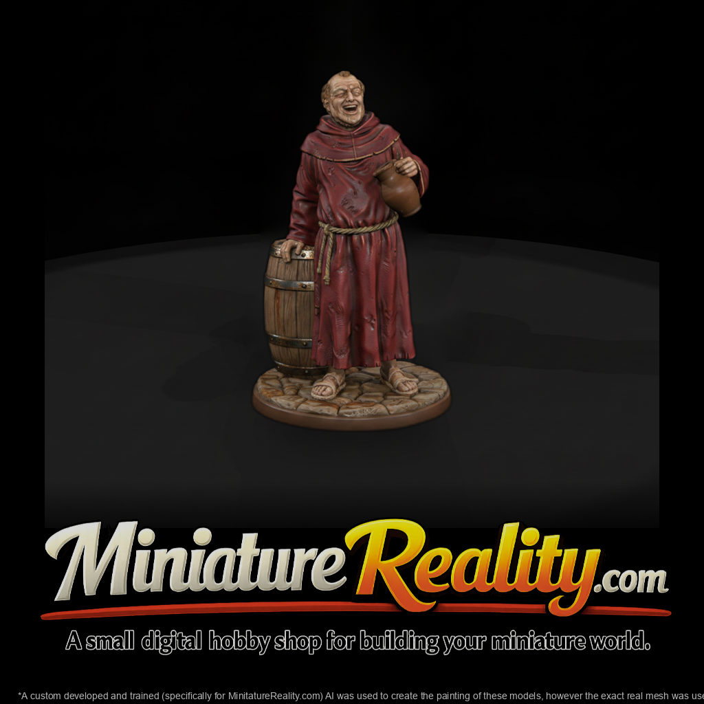 Vag 005 Medieval Merry Drunk Friar