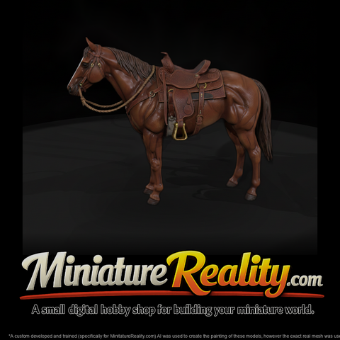 Ww 0284 Animal Saddle Horse