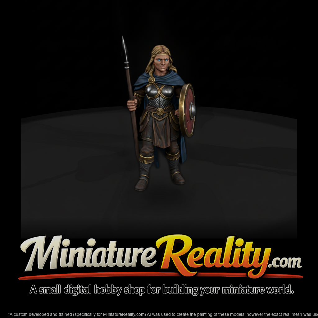 Myth 0320 Mythology Valkyrie Shield Bearer Miniatu