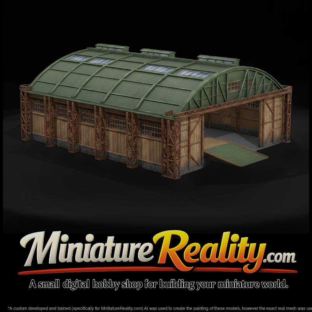 Mil 091 Ww2 Pacific Seaplane Hangar