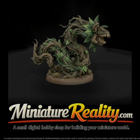 Creature Vine Coil Constrictor Plant