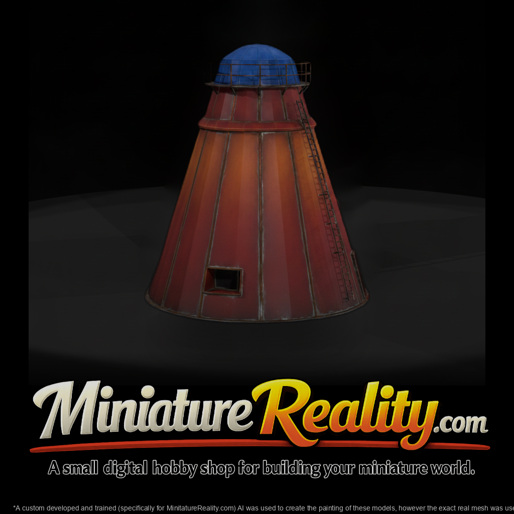 Rusty Beehive Sawmill Waste Burner