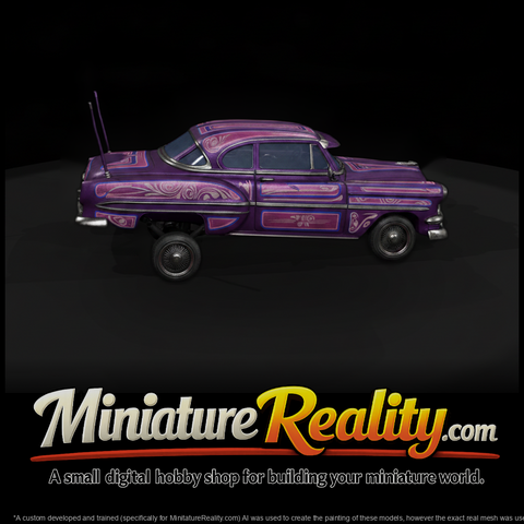 Car 005 Lowrider Pinstripe Queen