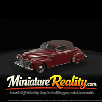 Buick Roadmaster Mk4 Convertible miniature, three-quarter view — thumbnail 3