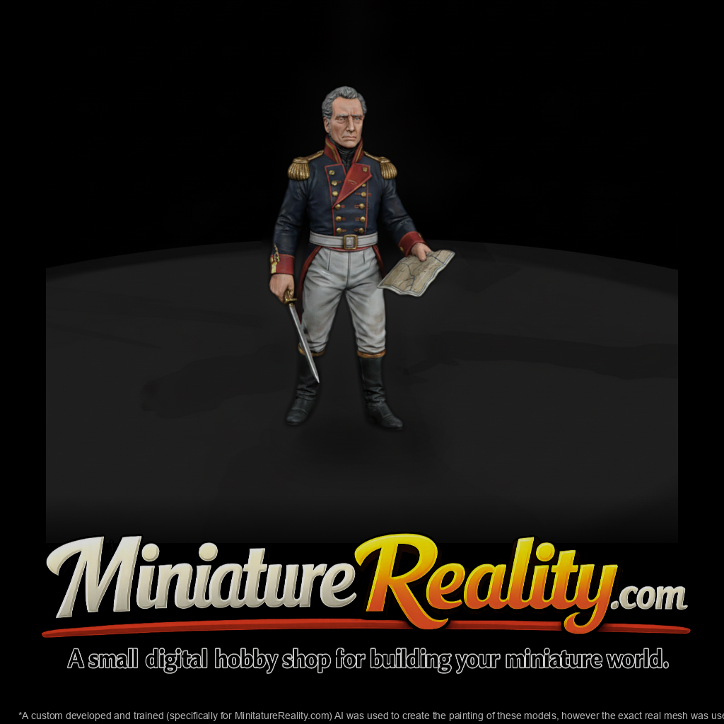 Hist 0152 Historical Duke Of Wellington Miniature