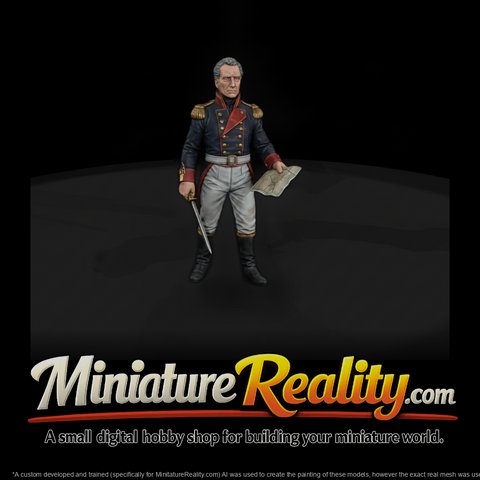 Hist 0152 Historical Duke Of Wellington Miniature