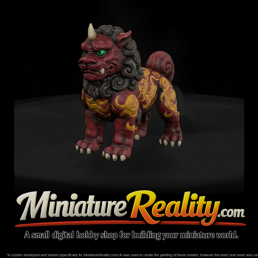 Myth 0465 Mythology Haetae Miniature Figure