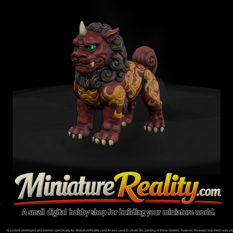 Myth 0465 Mythology Haetae Miniature Figure