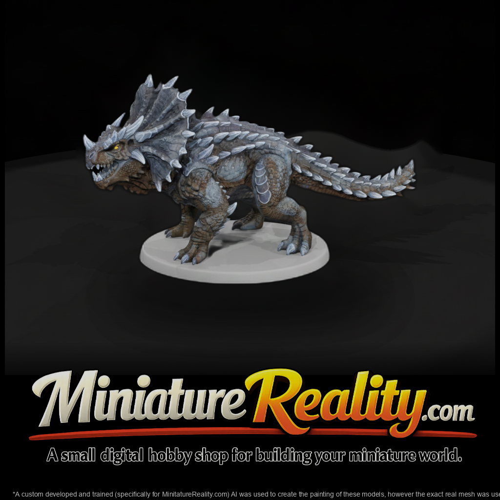 Creature Tundra Frill Reptile
