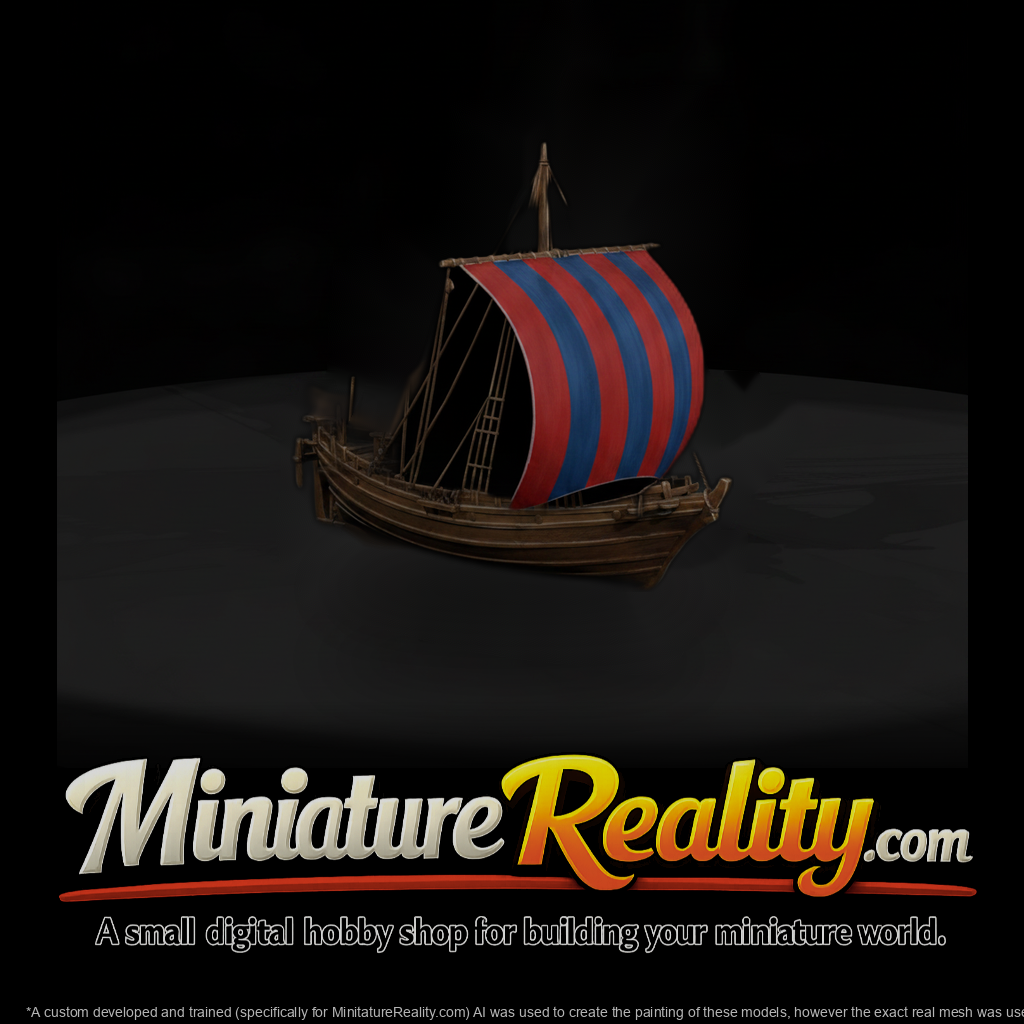 20260612 Wooden Ship Striped Sail 613C207007