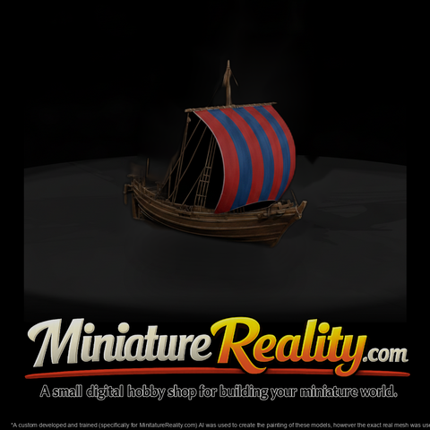 20260612 Wooden Ship Striped Sail 613C207007