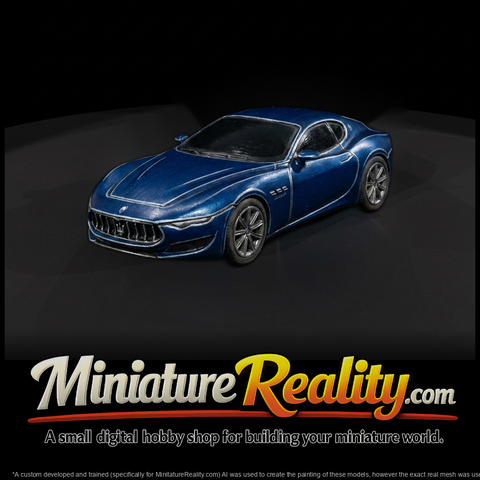 Maserati‑Style Sports Coupe