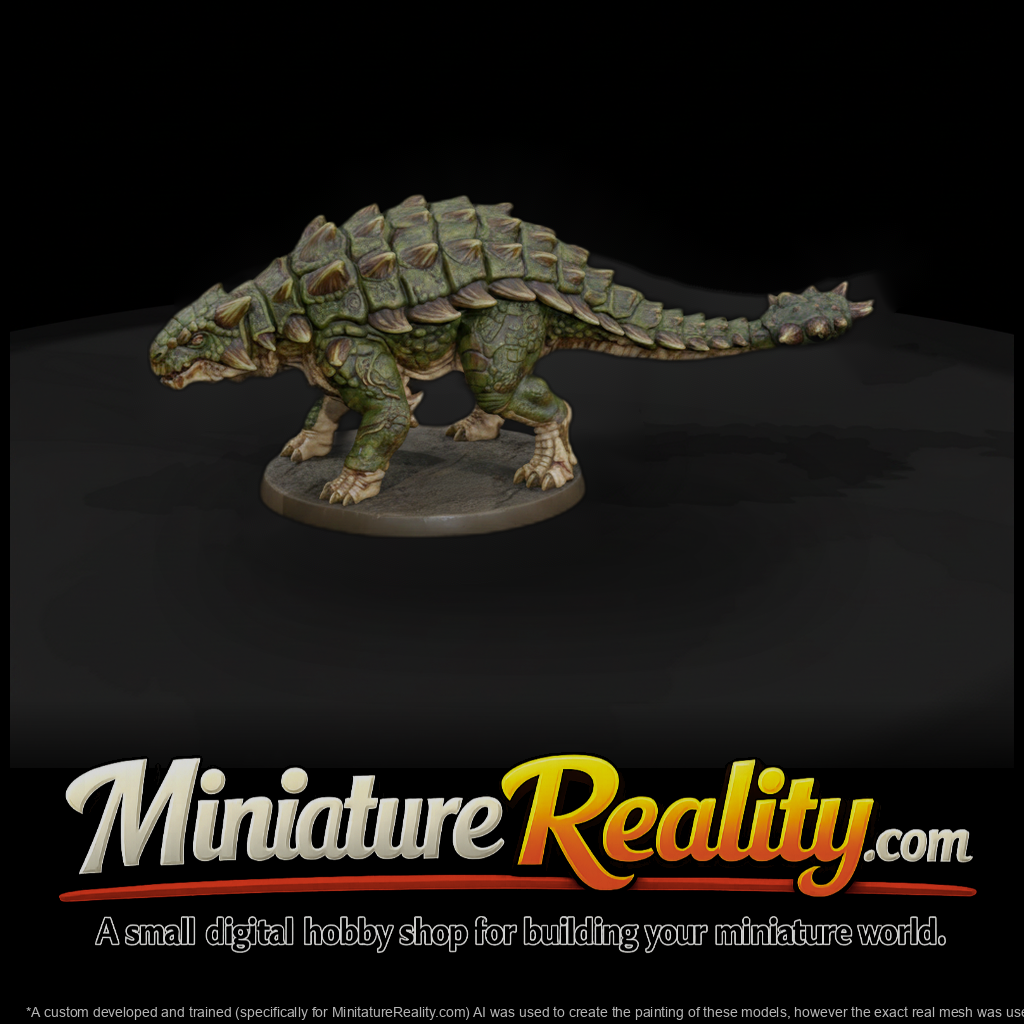 Armored Dinosaur with Club Tail