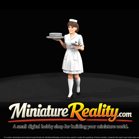 railroad-personnel-dining-car-waitress