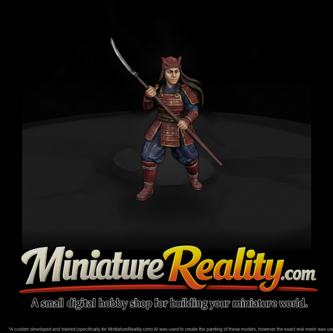 Hist 0101 Historical Tomoe Gozen Miniature Figure