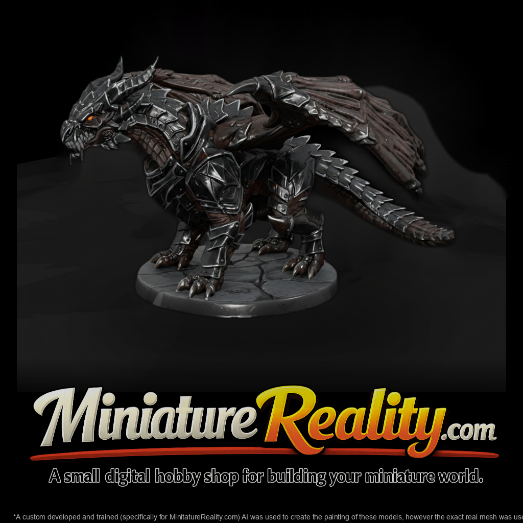 Obsidian Plate Armored Drake