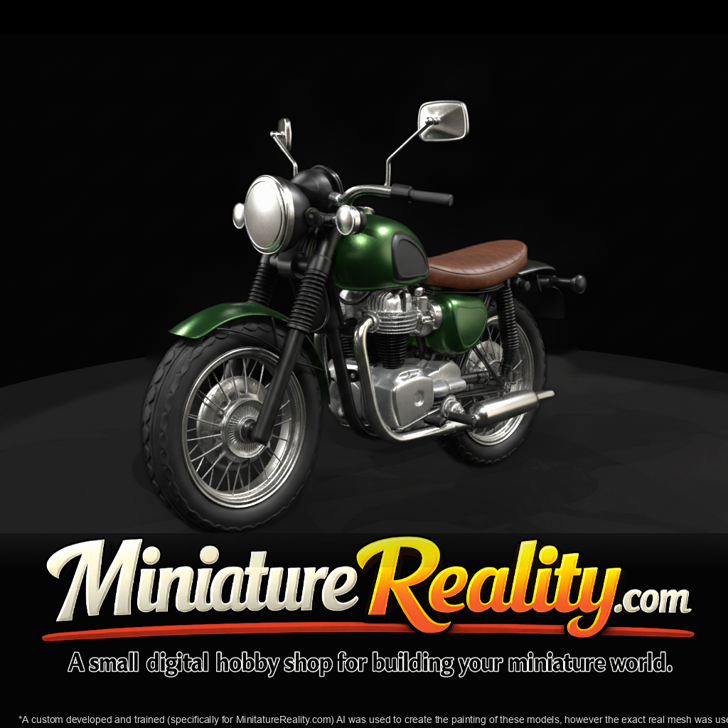 Kawasaki W800 (2014) miniature, three-quarter view