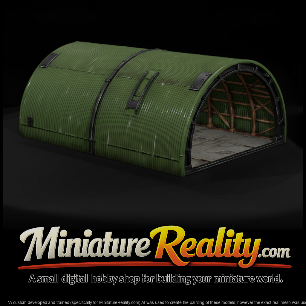 Mil 128 Ww2 England Blister Hangar