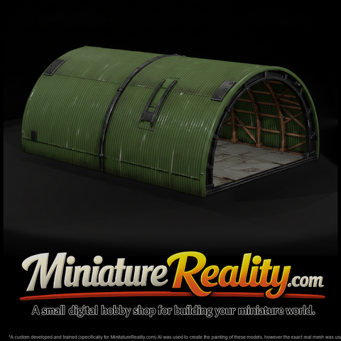 Mil 128 Ww2 England Blister Hangar