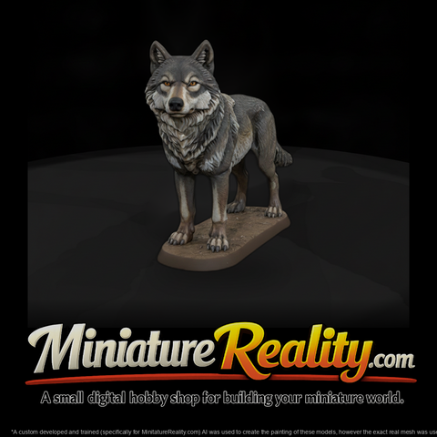 Ww 0313 Animal Gray Wolf