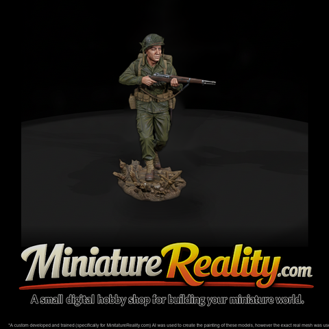 Ww2H 058 United States Army Infantryman