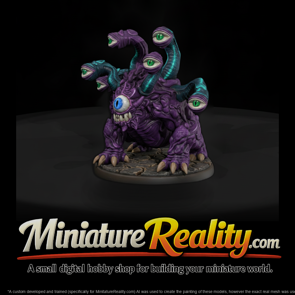 Stylized Fantasy Beholder Tabletop Miniature Usktx