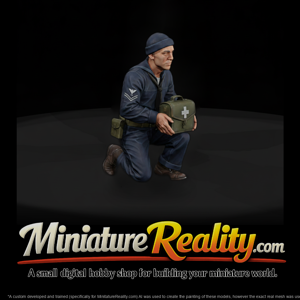Ww2 Navy 024 Wwii U S Navy Corpsman Figure