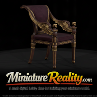 Neoclassical Winged Sphinx Armchair — thumbnail 1