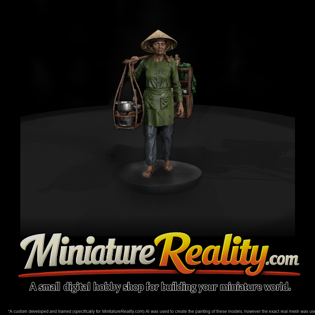 Vnh 088 Civilian Noodle Street Vendor