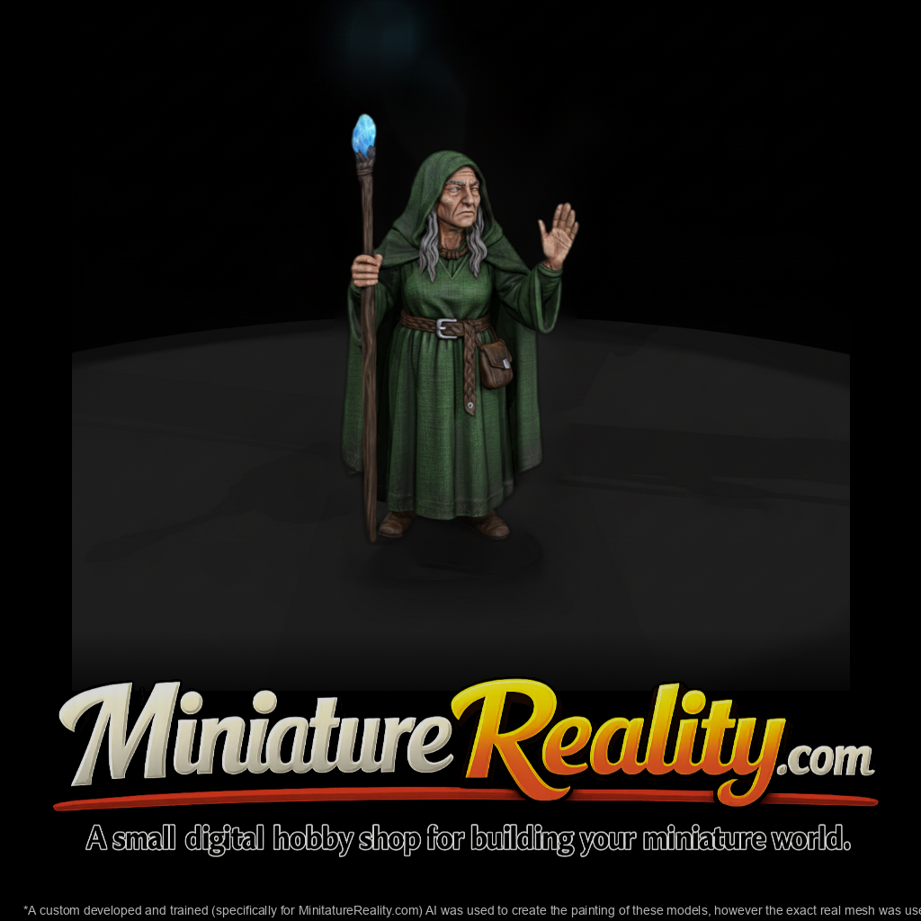 Myth 0337 Mythology Volva Seeress Miniature Figure