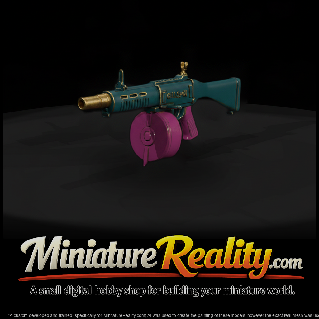 Drum-Magazine Automatic Shotgun