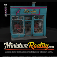 Abandoned Barber Shop Storefront — thumbnail 1