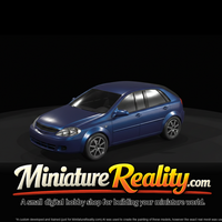 Chevrolet Lacetti Hatchback miniature, three-quarter view — thumbnail 3