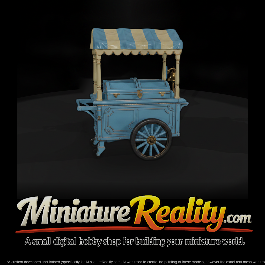 Cir 172 Stall Ice Cream Cart