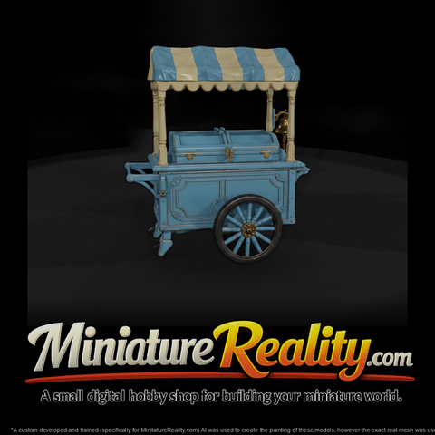 Cir 172 Stall Ice Cream Cart