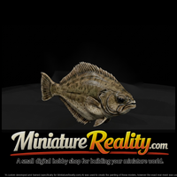 sculpted-flounder-miniature-for-dioramas-coastal-displays-038837 — thumbnail 2