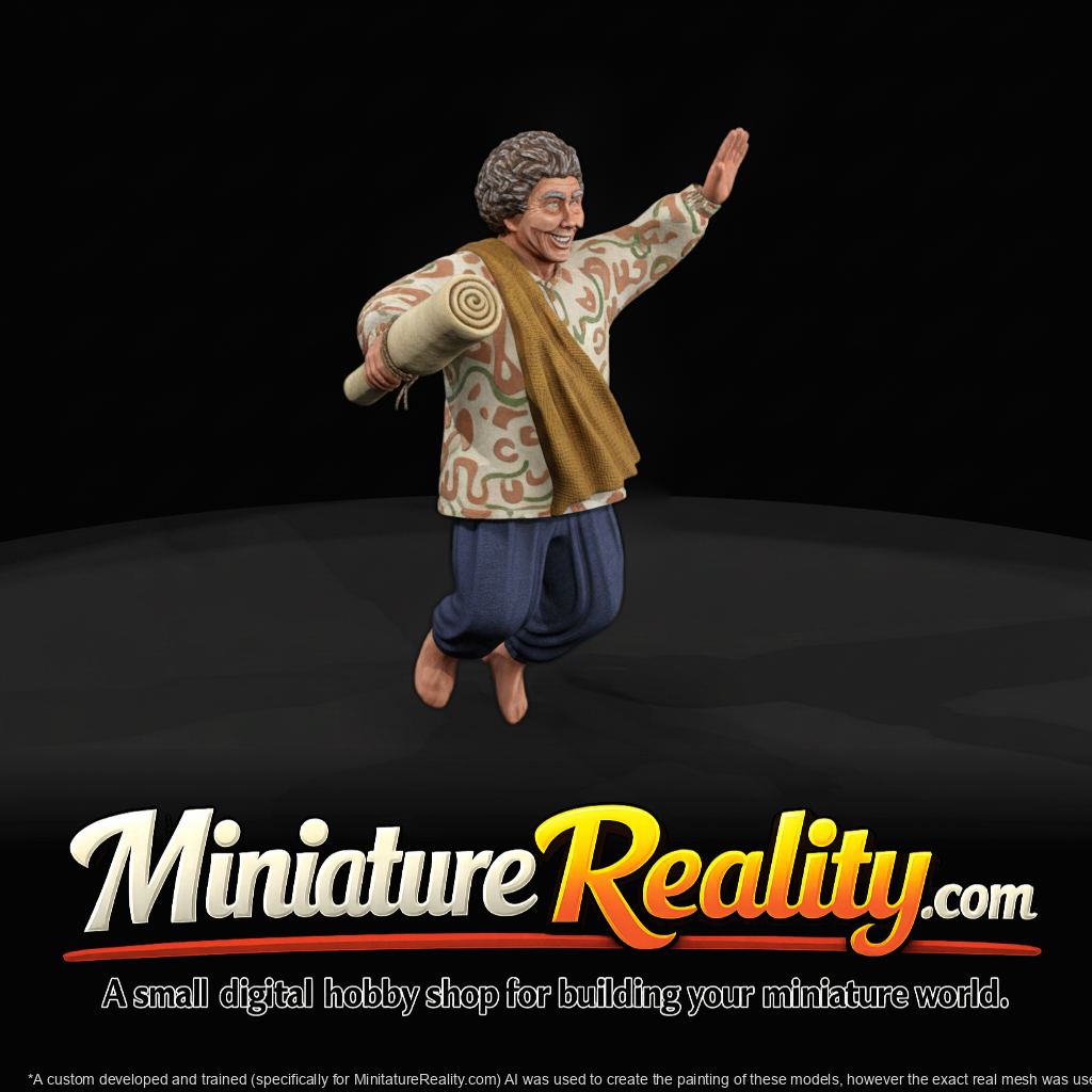 Rodeo Clown Figurine