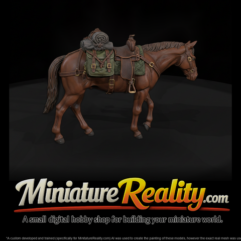 Ww 0281 Animal Packhorse