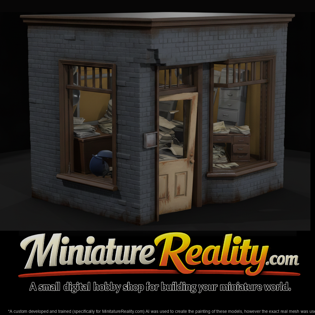 Ransacked Corner Office Storefront
