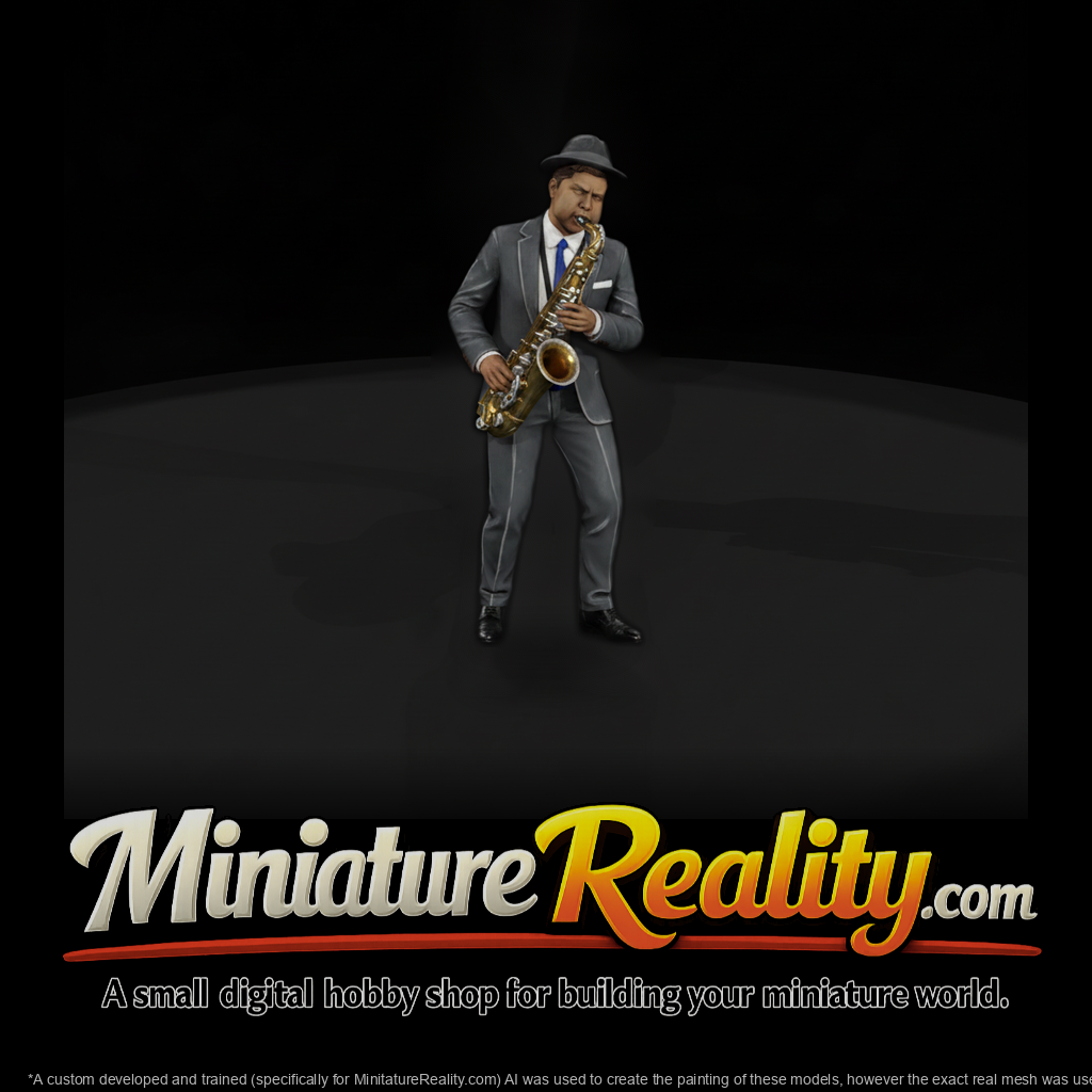 Jazz Club Saxophonist