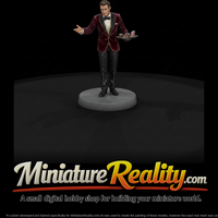 Casino Host in Velvet Dinner Jacket miniature, three-quarter view — thumbnail 1