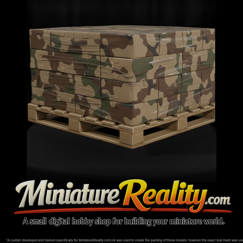 Mil 277 Modern Desert Mre Box Pallet