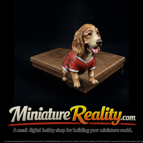 Stylized Spaniel Puppy